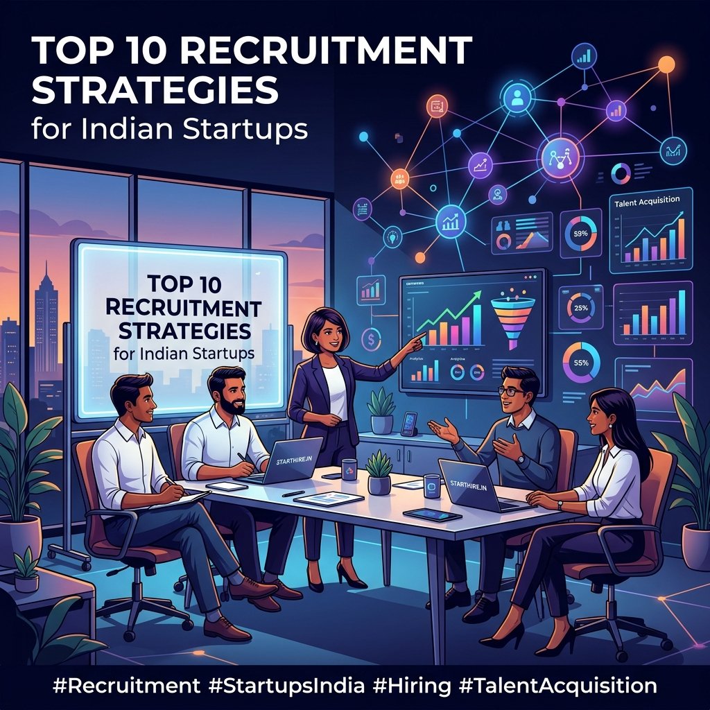 Top 10 Recruitment Strategies for Indian Startups in 2026